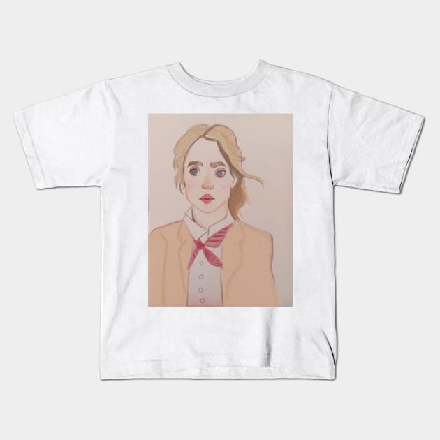 Jo March Kids T-Shirt by uchix